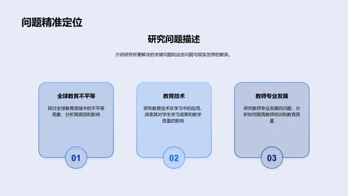 教育问题解决策略研究PPT模板
