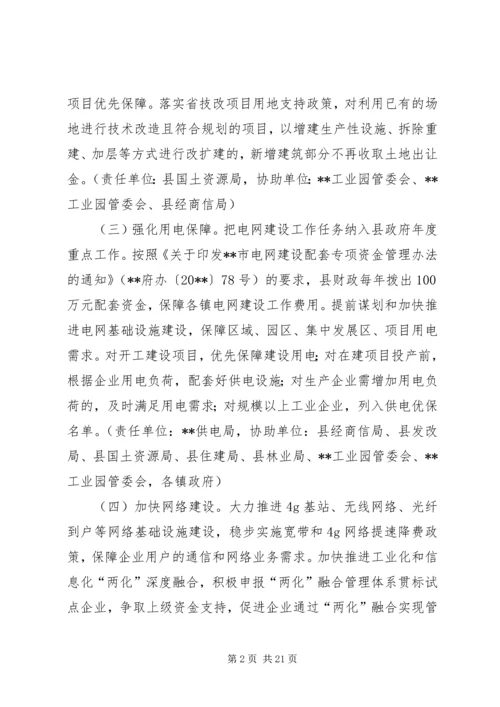 促进工业经济加快发展的意见.docx