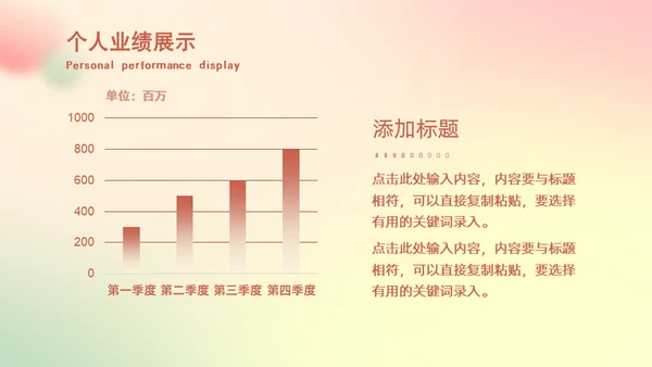 弥散光清新年终工作总结通用PPT模版