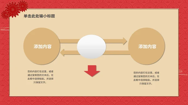 中国风年终总结PPT模板