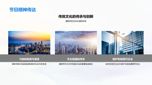 清明节文化解析PPT模板