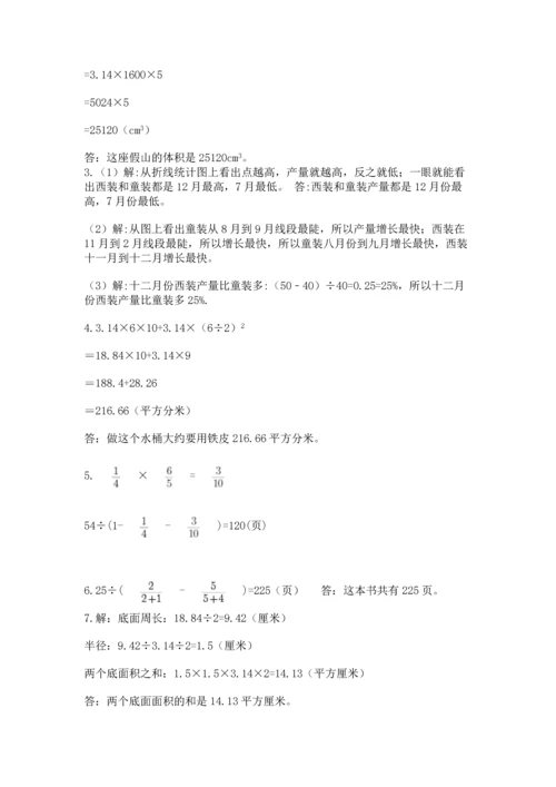六年级小升初数学解决问题50道精选.docx