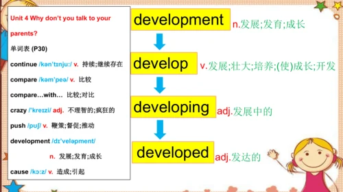 人教版八下Unit 4 Why don't you talk to your parents?
 S