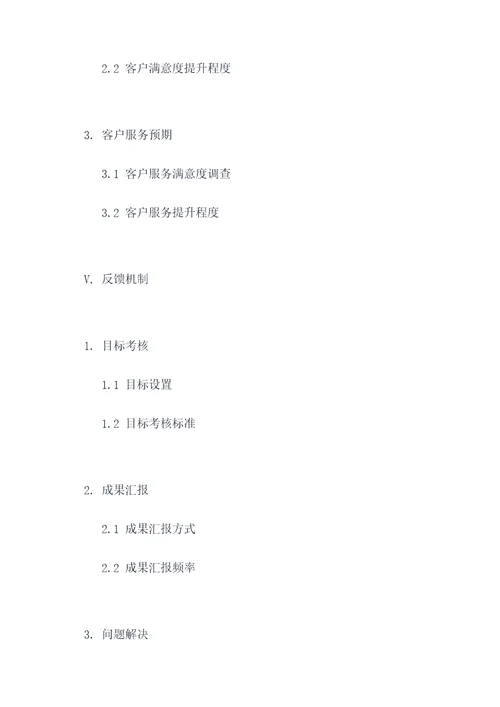 商户洽谈方案模板