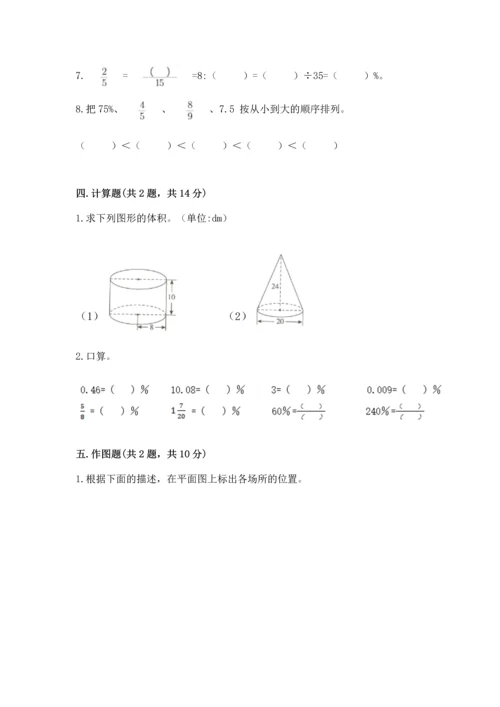 六年级下册数学《期末测试卷》附参考答案（名师推荐）.docx