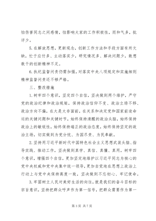 党员领导干部主题教育问题清单及整改措施篇.docx