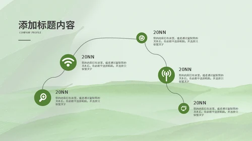 绿意粽香端午安康通用PPT模板