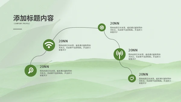 绿意粽香端午安康通用PPT模板