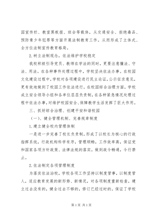 学校依法治校工作总结 (2).docx