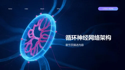 循环神经网络原理解析PPT模板