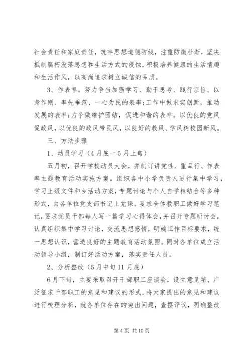 党性实践活动实施方案.docx