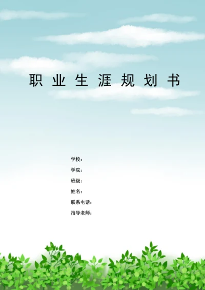 13页5700字影视多媒体技术专业职业生涯规划.docx