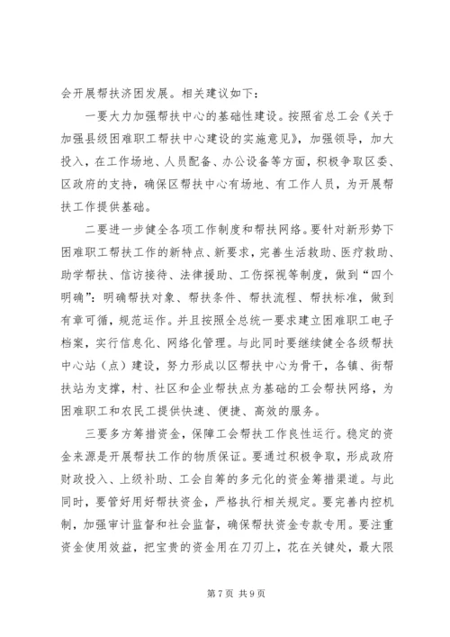 切实加强困难职工帮扶中心建设不断提升帮扶工作水平.docx