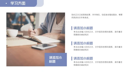 简约风蓝色国家奖学金答辩