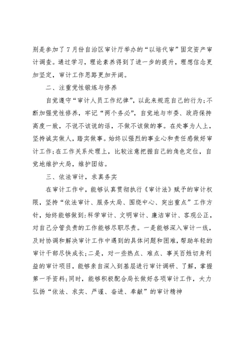 审计个人工作总结2篇(共6页)