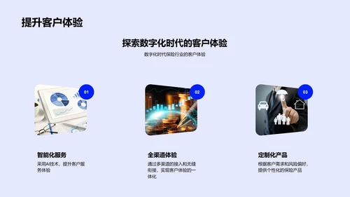 保险行业技术革新PPT模板