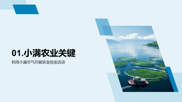 科技风农林牧渔节日节气PPT模板