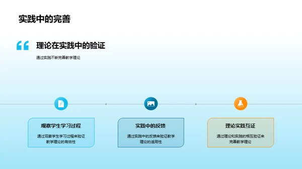 实践驱动的教学理论