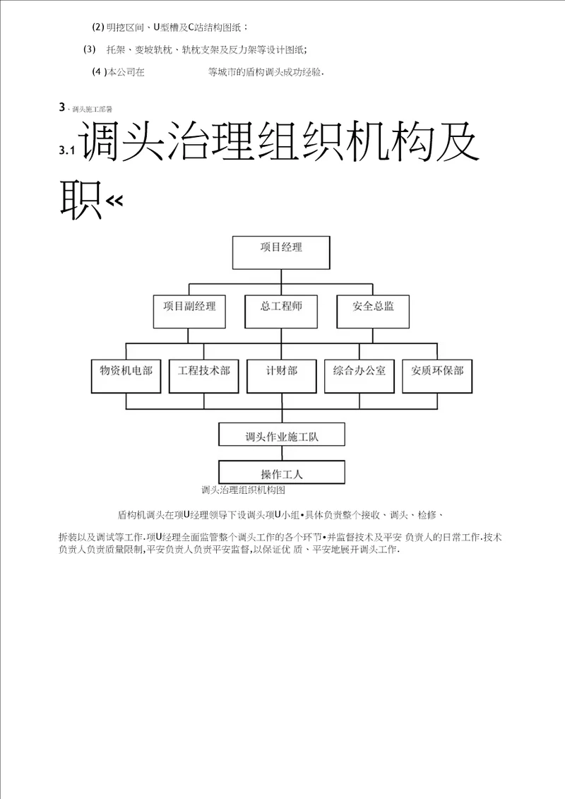 盾构调头专项施工方案