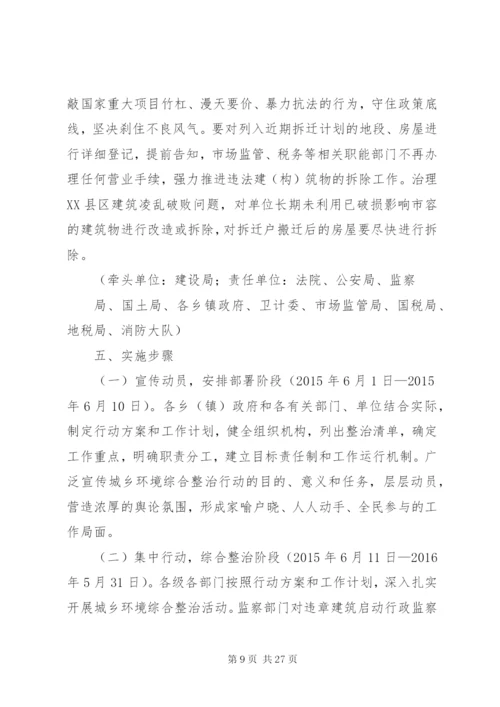 城乡环境综合整治实施方案.docx