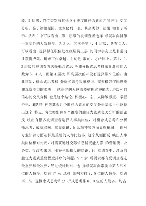 工商管理学生胜任力调查.docx