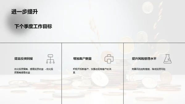 商务风财务金融总结汇报PPT模板