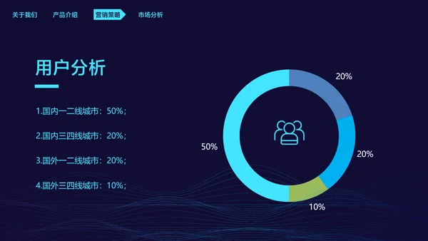 深蓝色科技风互联网科技产品发布会