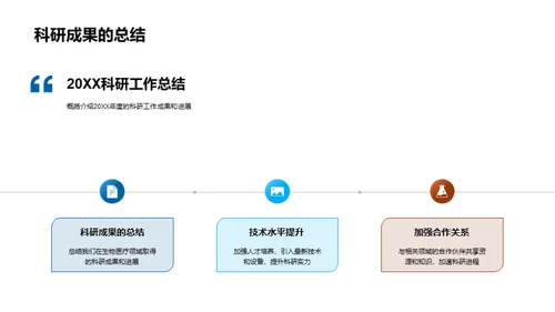 科研成果与未来规划