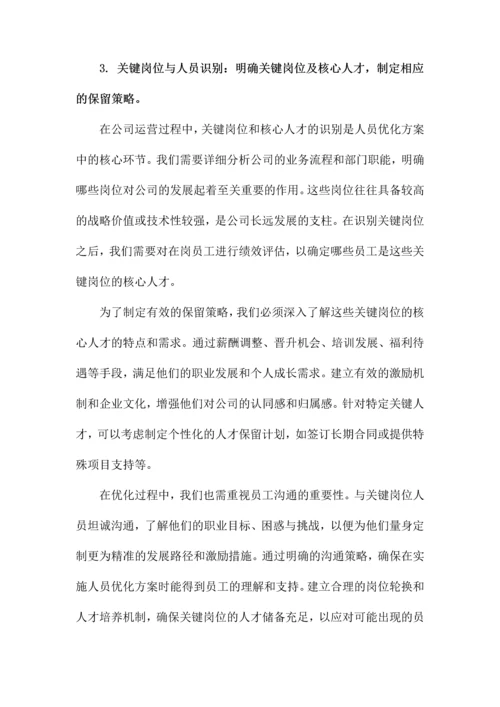 公司精简人员优化方案.docx