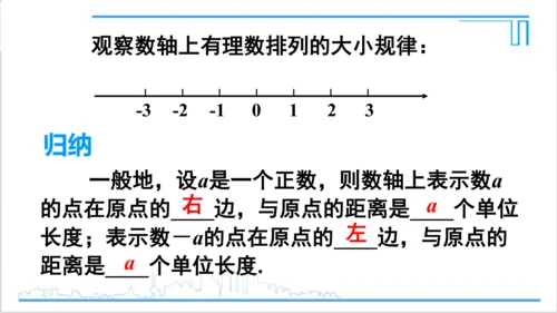 【高效备课】人教版七(上) 1.2 有理数 1.2.2 数轴 课件