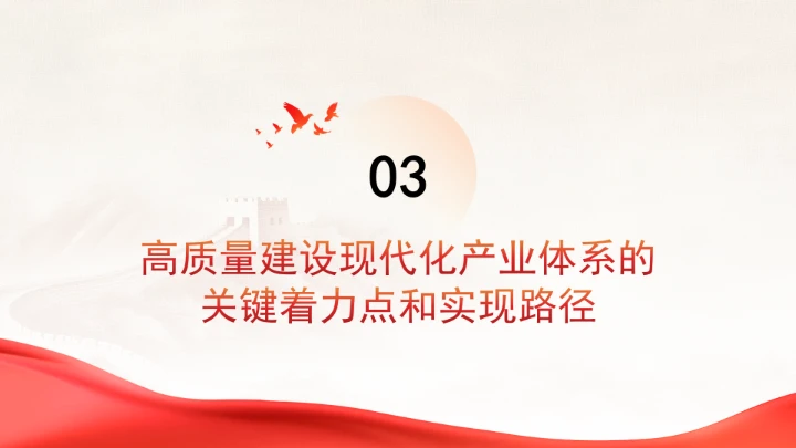高质量建设现代化产业体系ppt课件