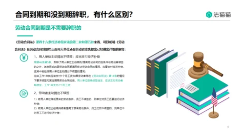 HR人力资源劳动纠纷普法通用PPT模板