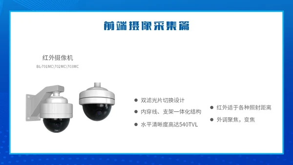 蓝色简约智能校园平安校园主题PPT模板主题班会
