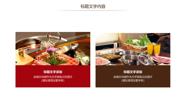 美食餐饮美味火锅宣传动态PPT模板