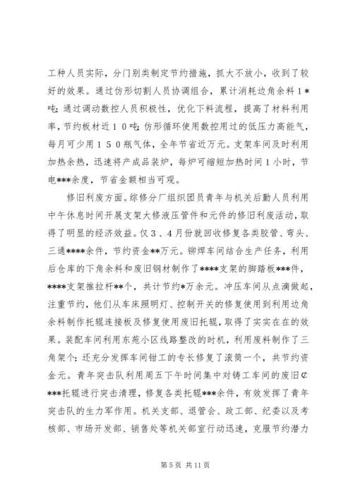 人均节约1000元,全年节支100万活动总结.docx