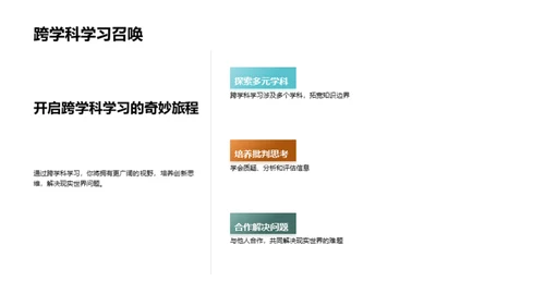 跨学科学习之道
