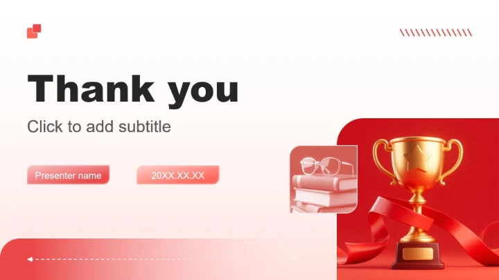 红色商务风校园班委竞选演讲PPT主题模板