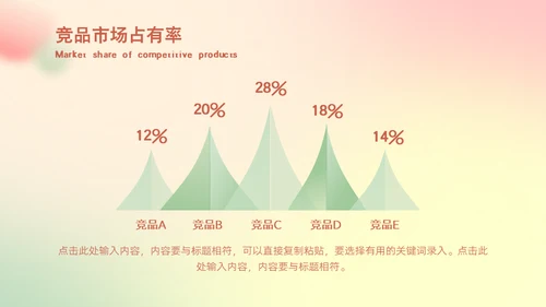 弥散光清新年终工作总结通用PPT模版