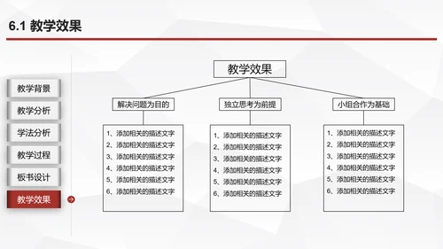 教育教学说课公开课PPT模板