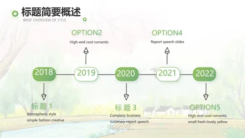 我的家乡江南旅游介绍展示PPT动态模板