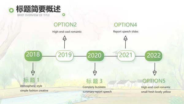我的家乡江南旅游介绍展示PPT动态模板
