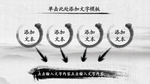 中国风传统文化国学经典家风家训PPT模板