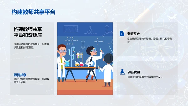 解析几何教学实践PPT模板