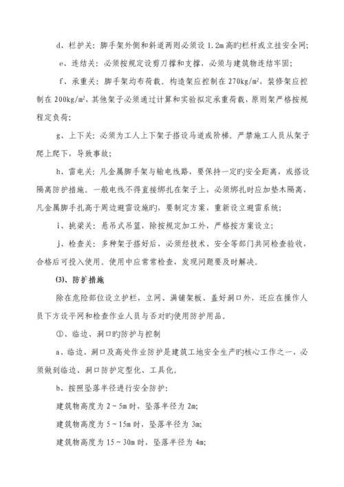 优质建筑关键工程高空防坠落专题方案.docx