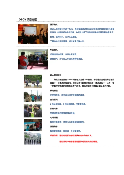 DBOY可选培训项目.docx