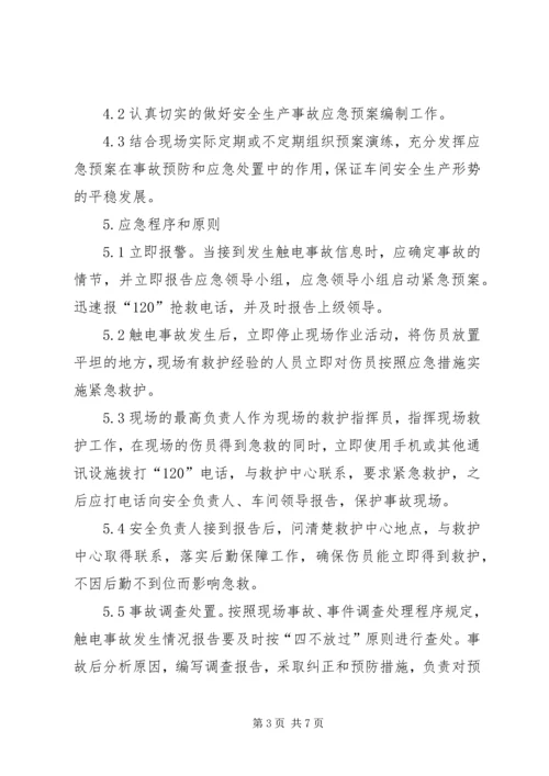 配电室火灾触电事故应急预案 (4).docx