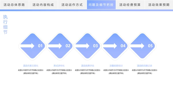 时尚线条商务活动策划方案书PPT模板