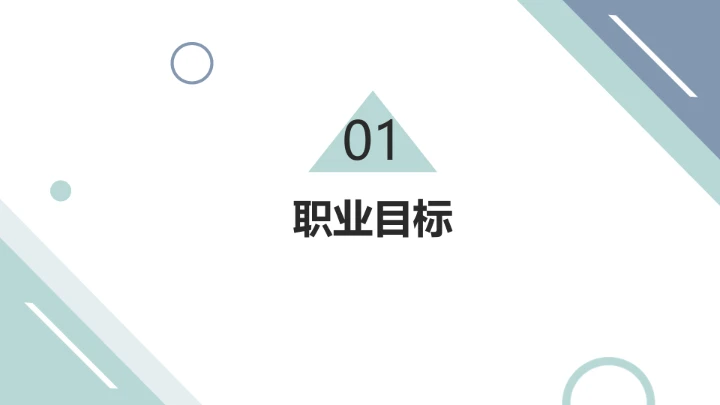 计算机科学与技术专业大学生求职综合展示职业生涯规划通用PPT模版