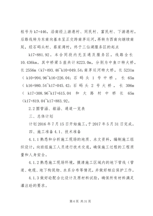 圆管涵分部工程开工报告 (2).docx