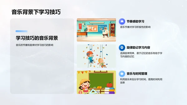 音乐引领学习提效